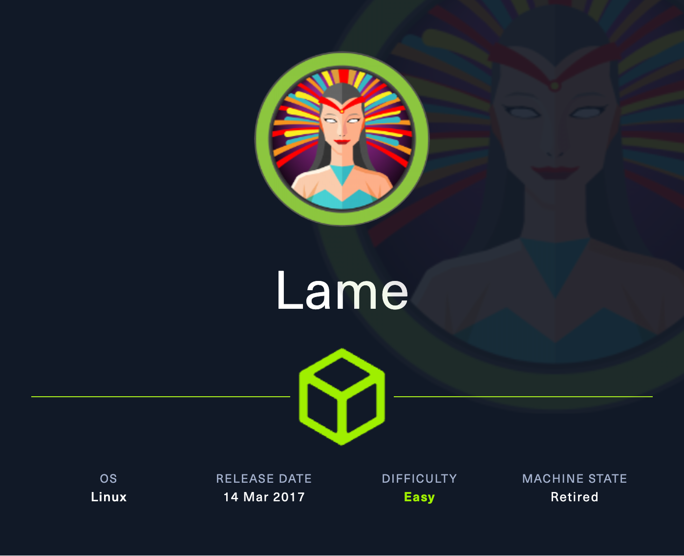 Cover Image Hack The Box - Lame