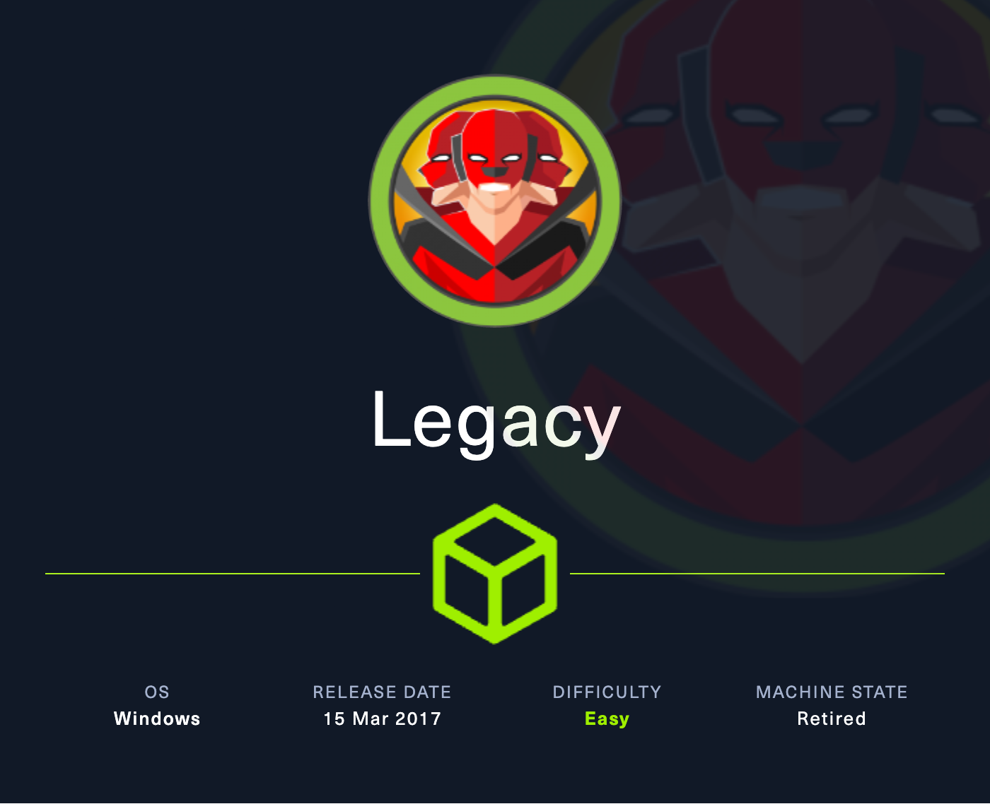 Hack The Box - Legacy